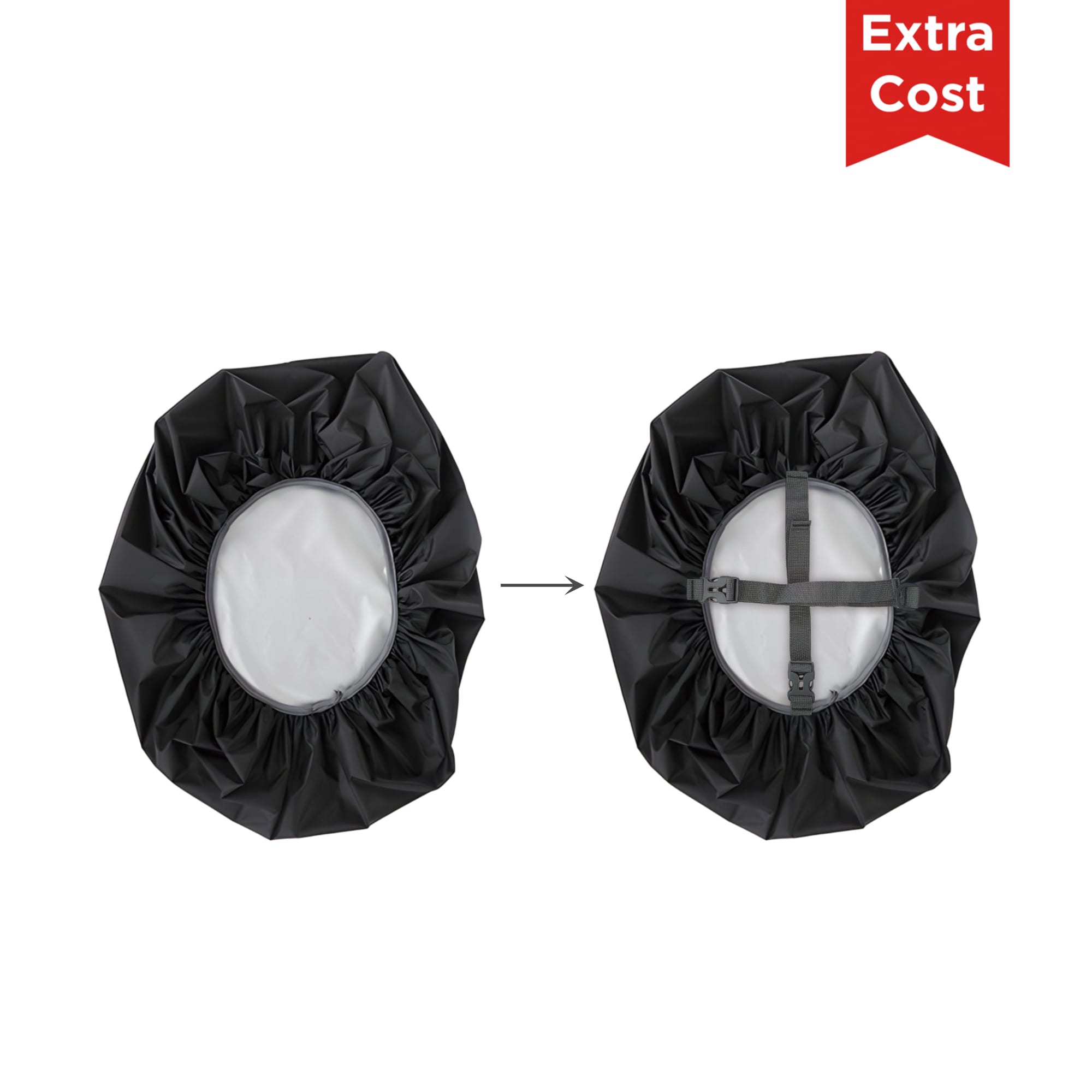 Reflective Backpack Rain Cover