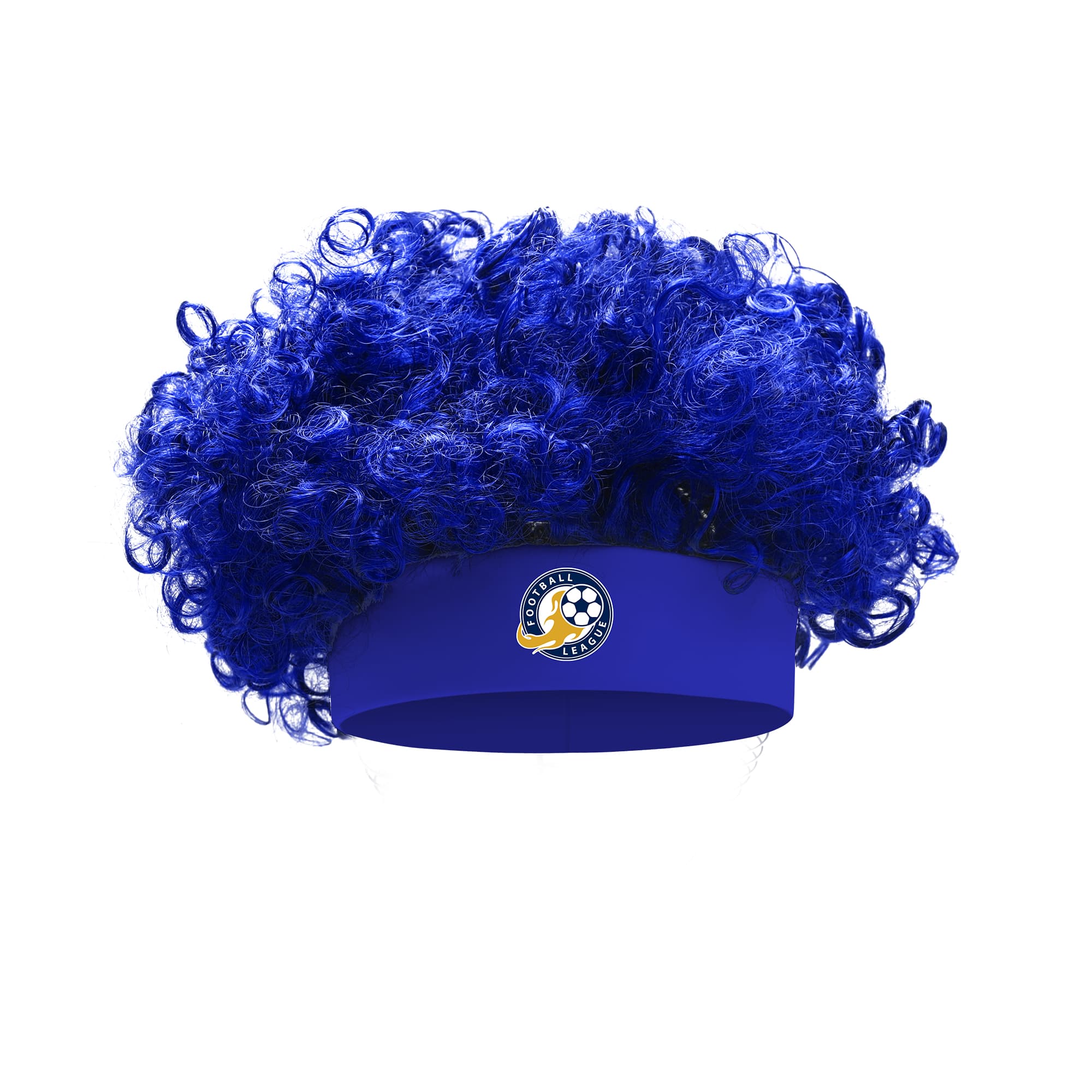 Solid Afro Headband Wig