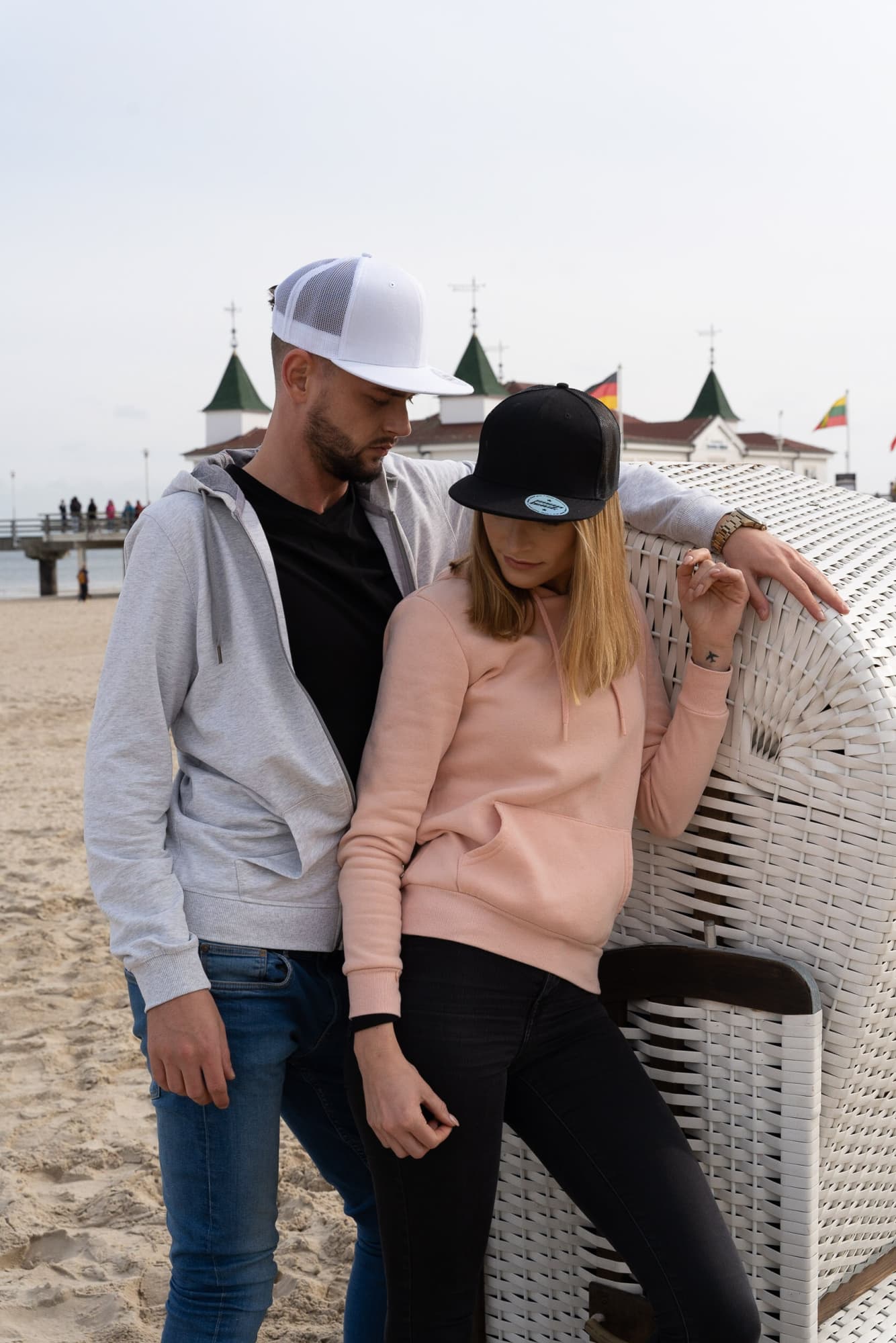 Premium American Twill with Snap Back Pro Sticker