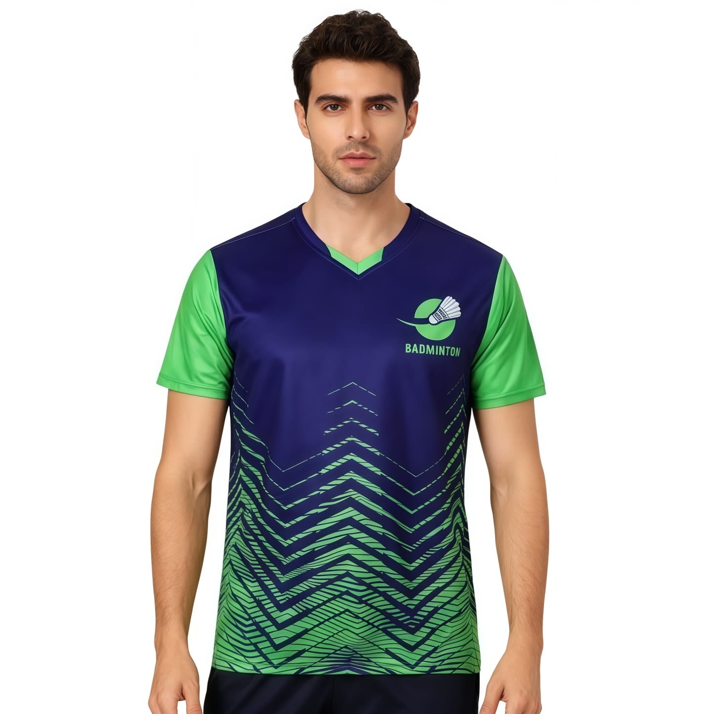 Unisex Adults 100% Polyester Sublimated Insert Collar T-shirt