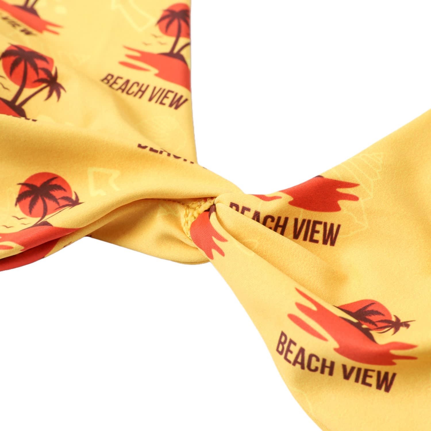Women's Polyester Spandex Sublimated Bikini top