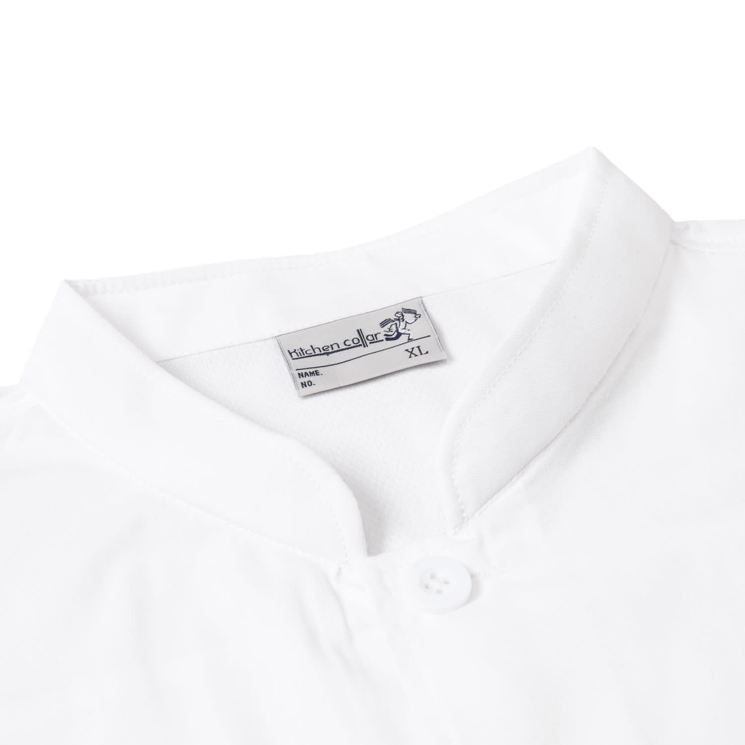 Classic Short Sleeves Single Breasted Chef Jacket