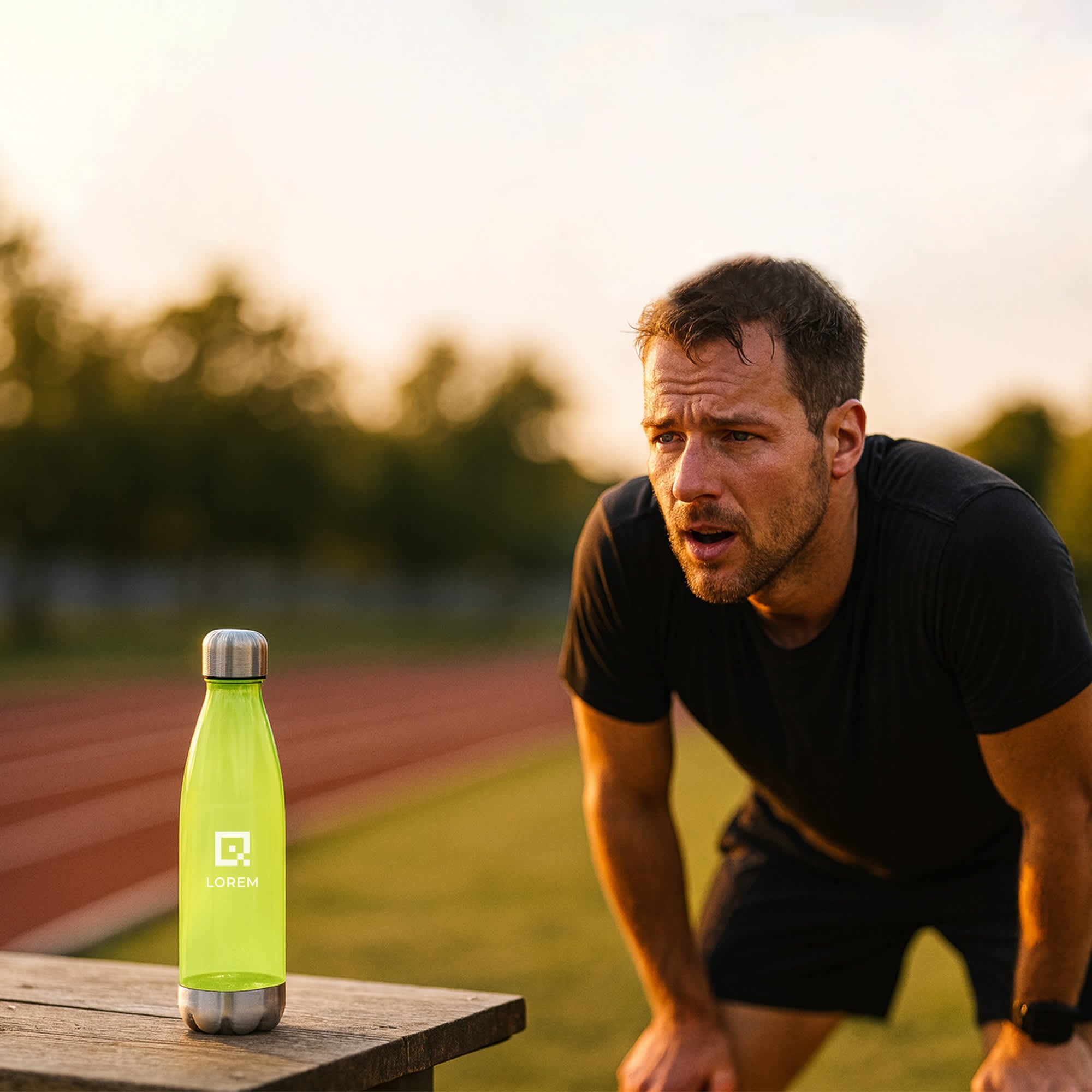 680ML BPA Free Tritan Translucent Bottle