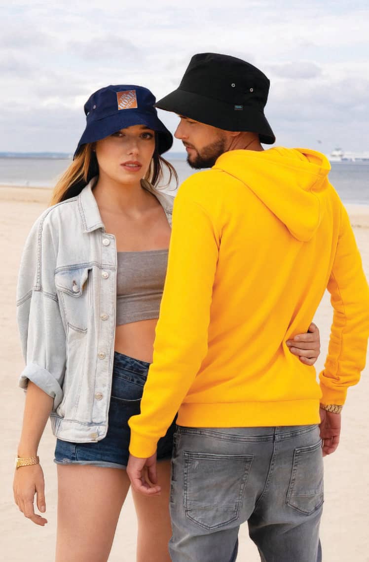 Recycled Breathable Poly twill Bucket Hat