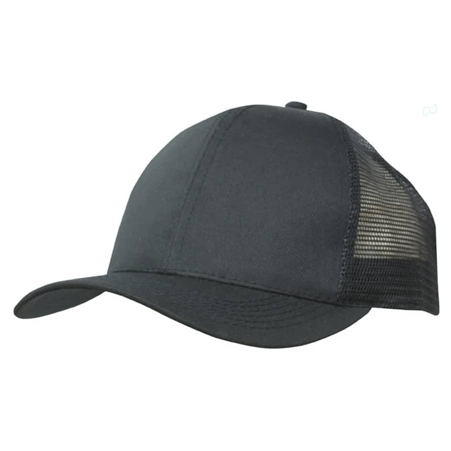 Organic brushed Heavy Cotton/Mesh Back Cap