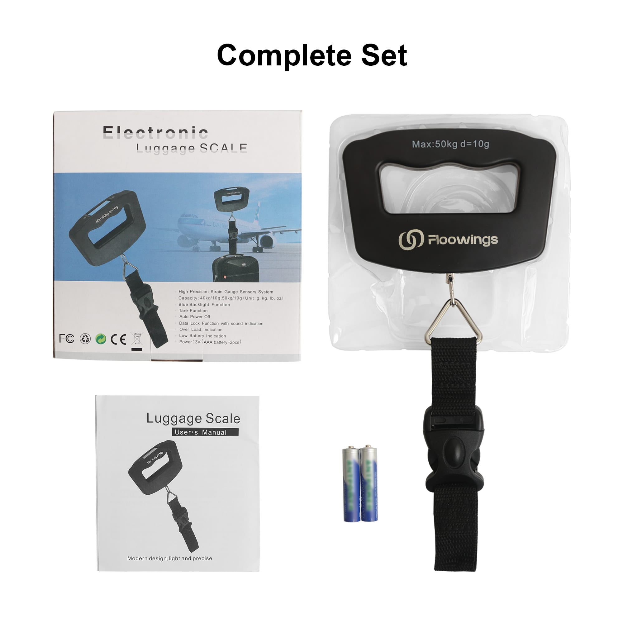 50kg/10g Luggage Scale