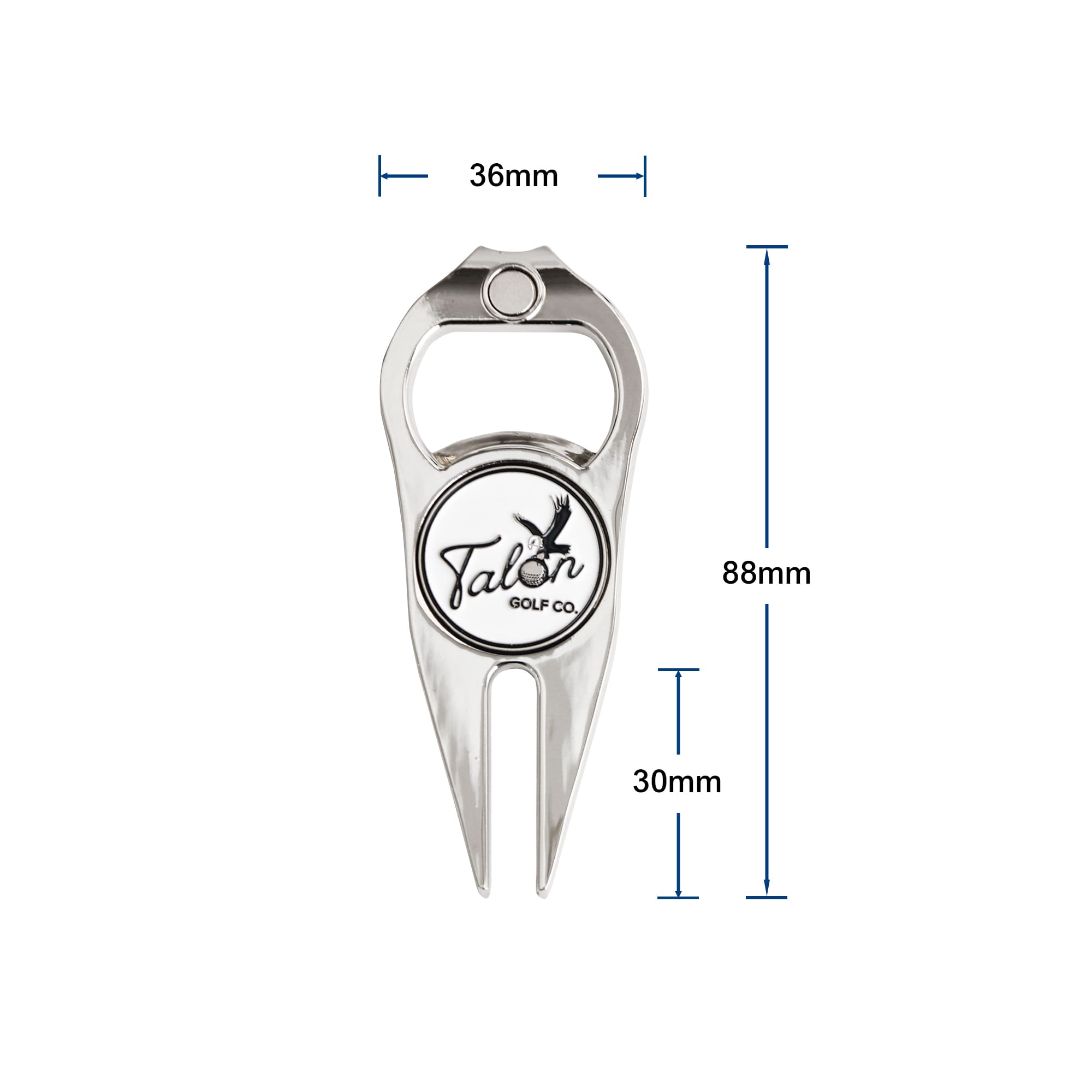 Golf Divot with Ball Marker and Bottle Opener