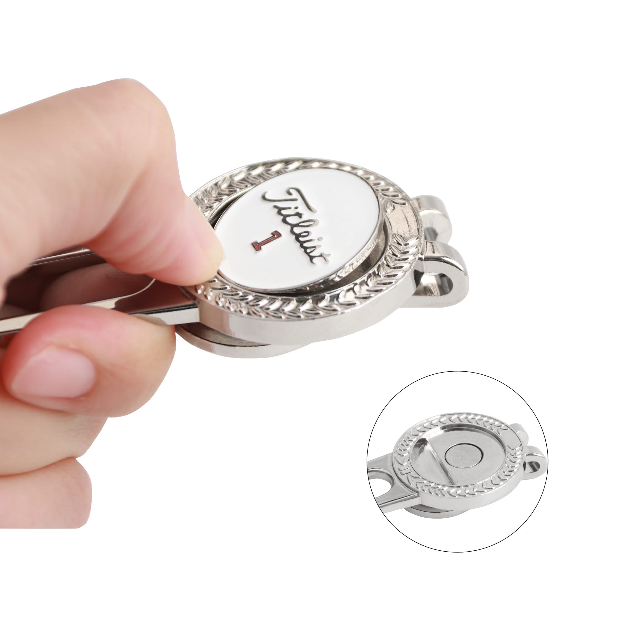 Custom Golfers Divot with Ball Marker