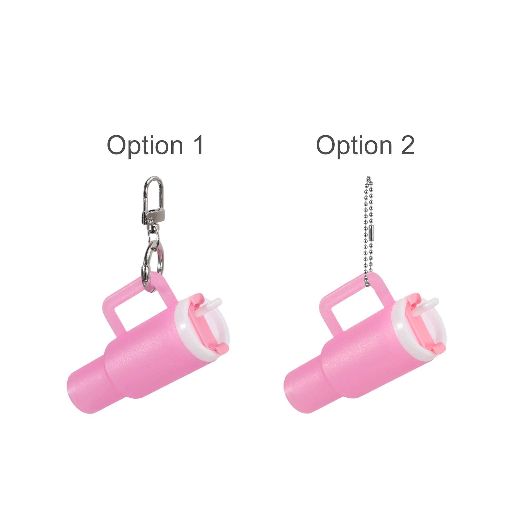Glow in the Dark Mini Tumbler Keyring