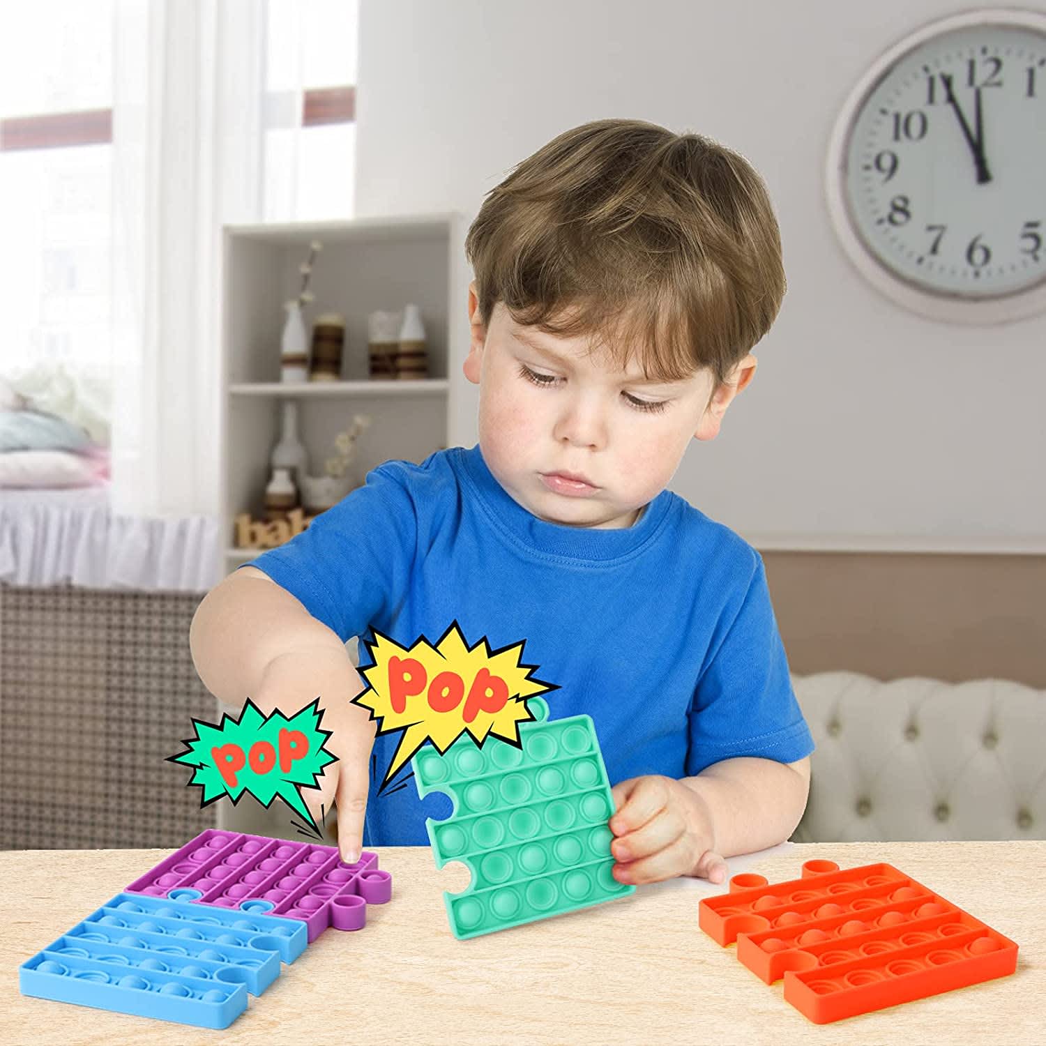 Puzzle Shape Pop It Fidget Toy