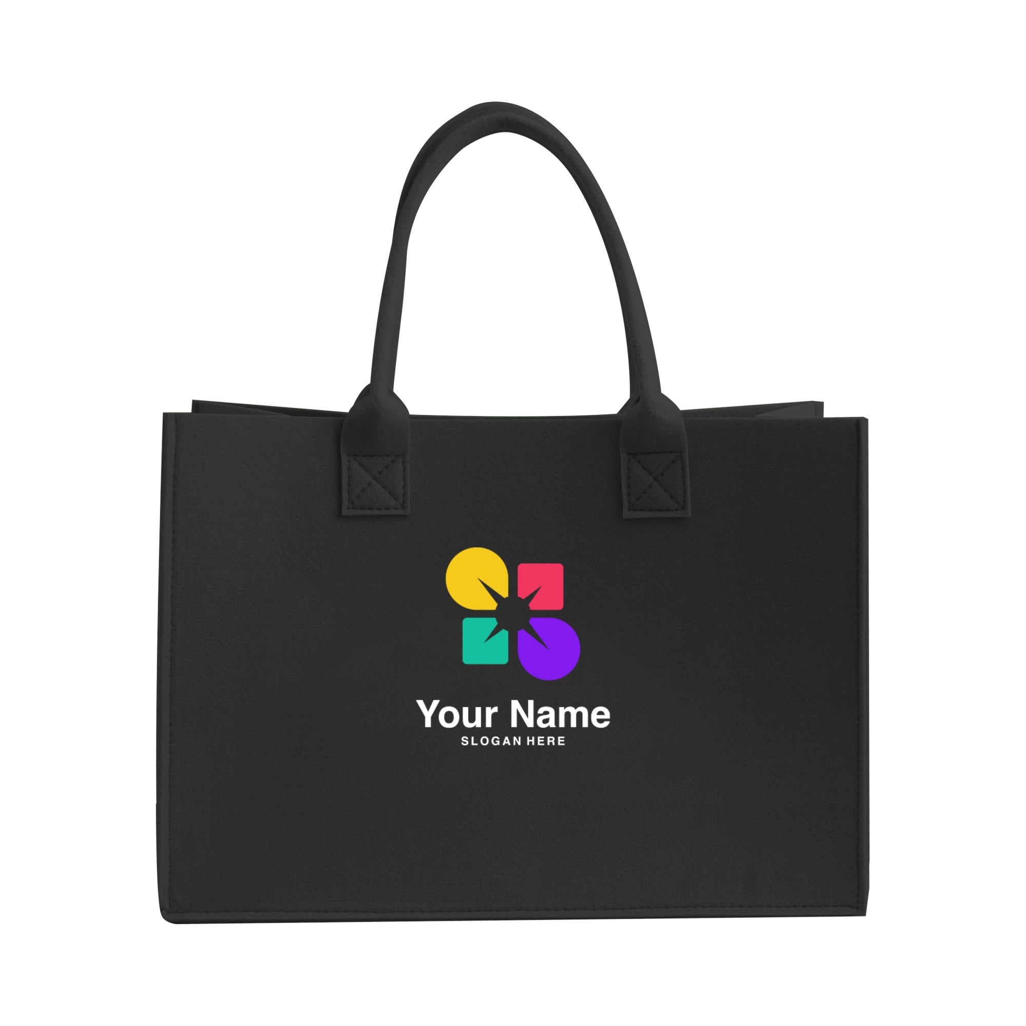 RPET Customizable Felt Tote Bag