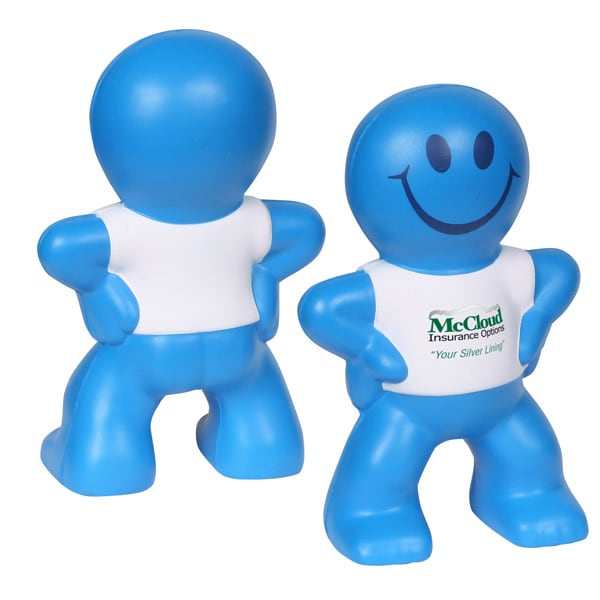 Chocolate Man Shape Stress Reliever