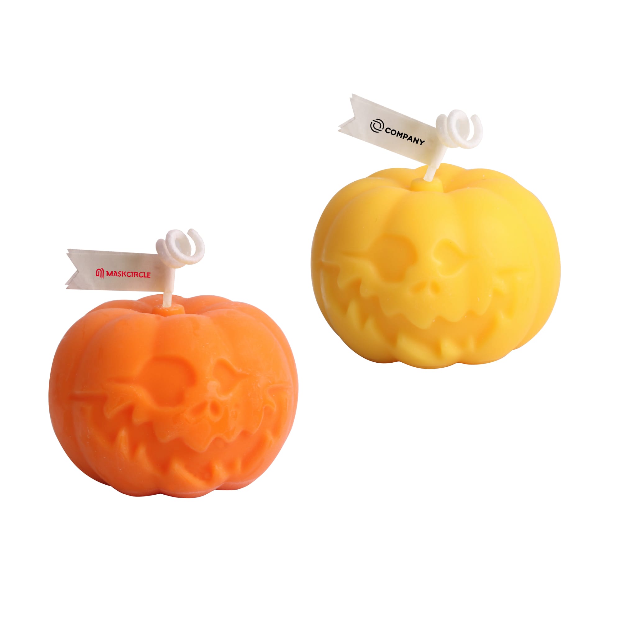 Pumpkin Shape Candles