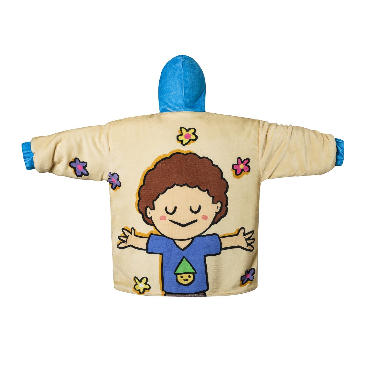 Kids' premium 100% Polyester Sublimated Wearable Blanket