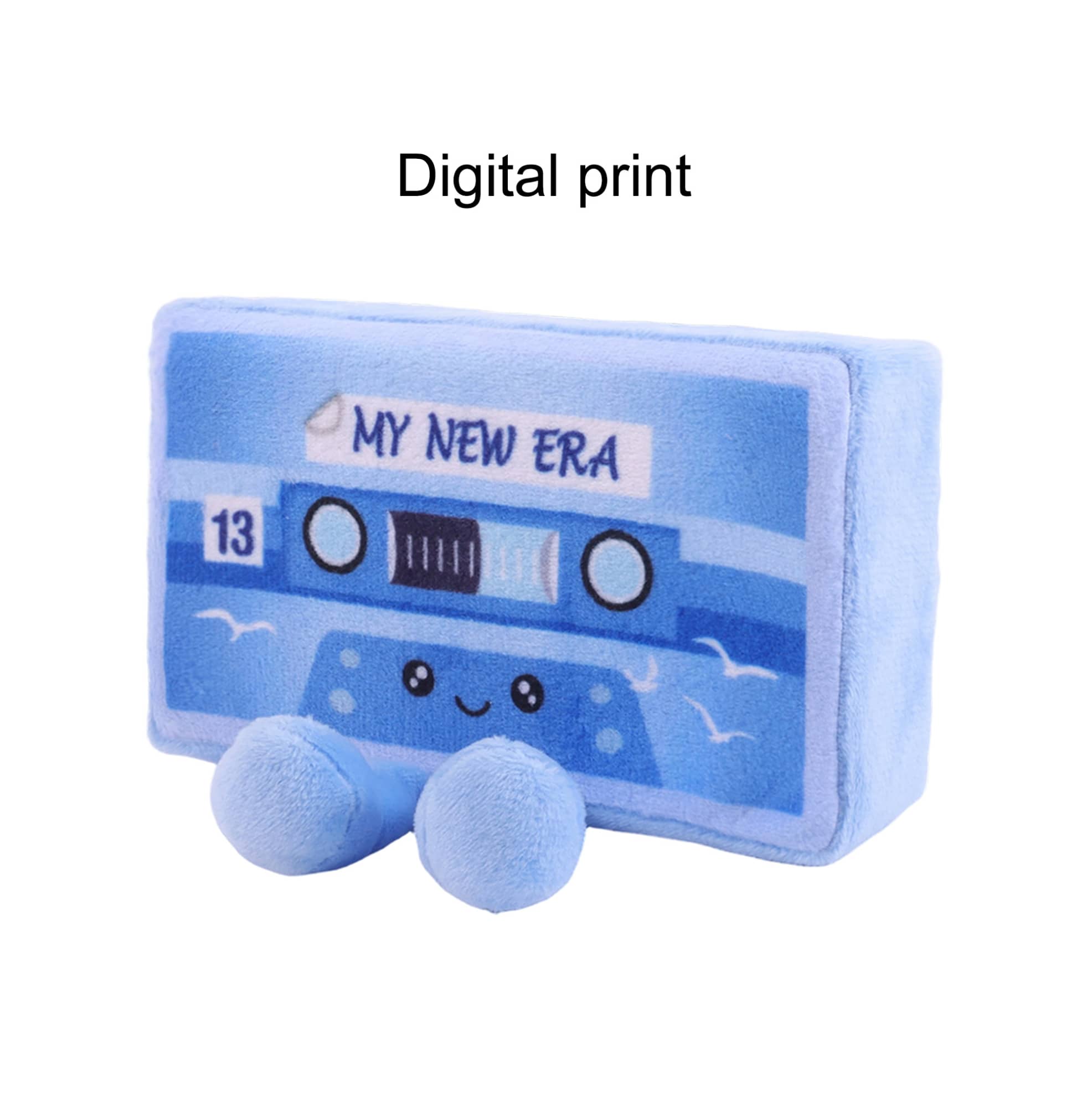 Block Plush Toy with O Ring