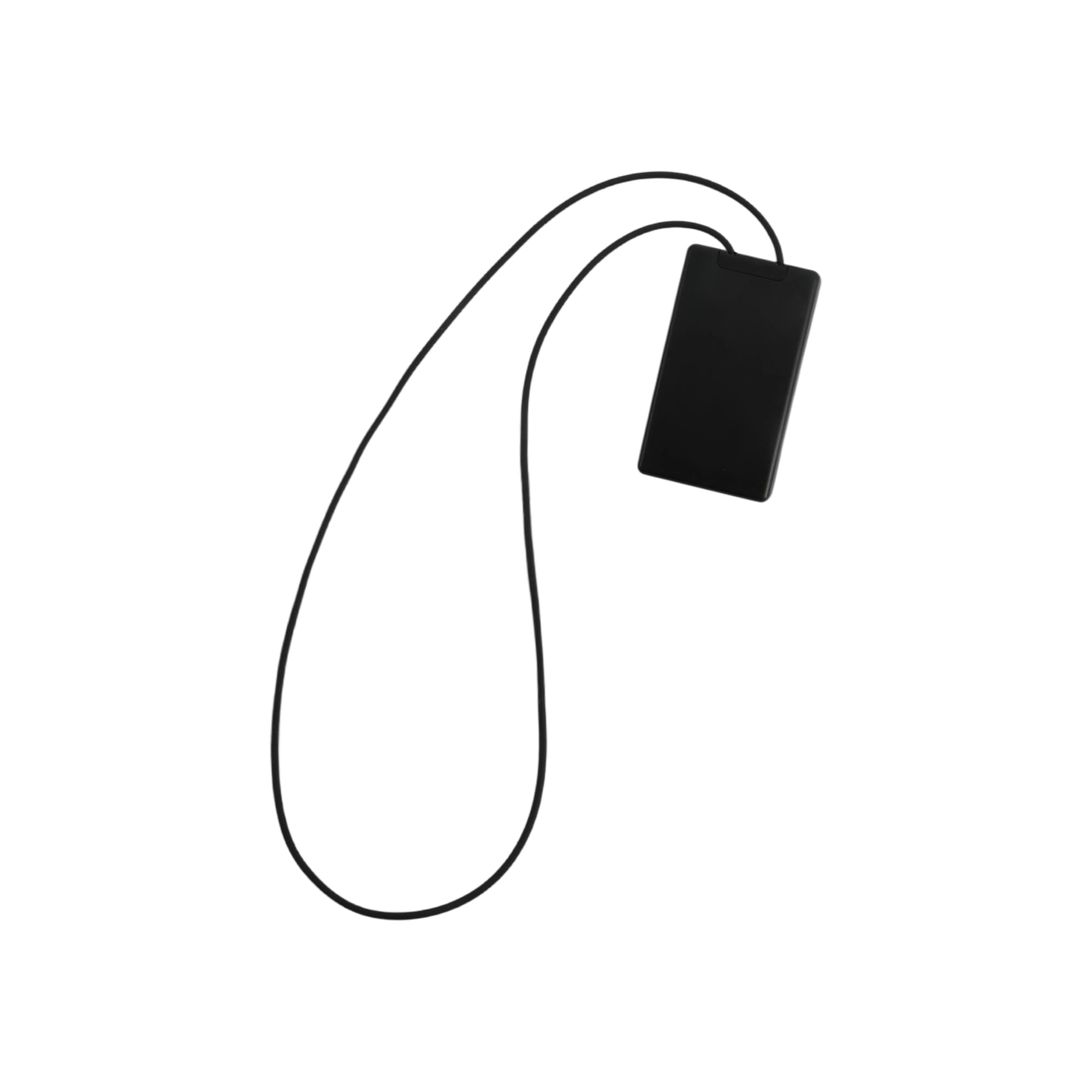 ABS Retractable Card Holder with Silicone Strap