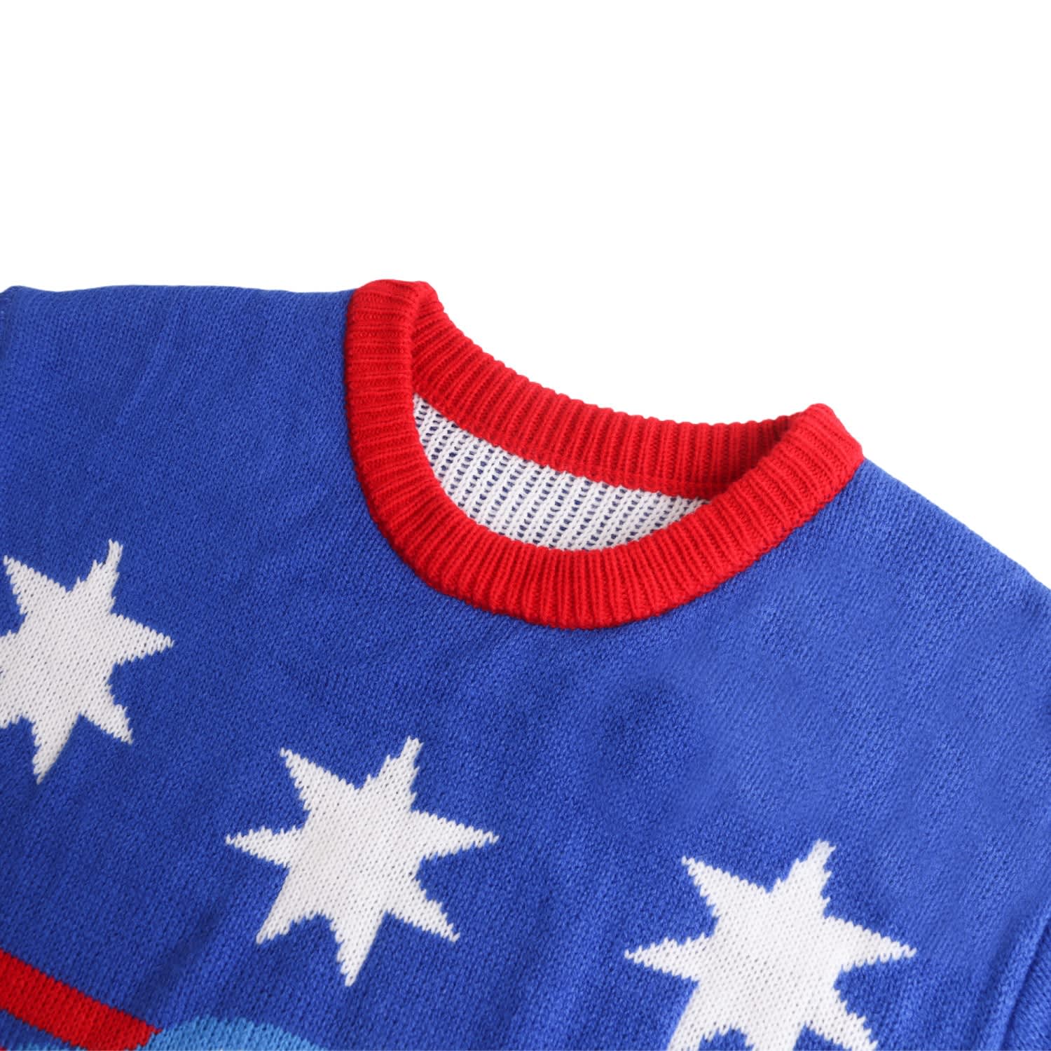 Unisex Winter Acrylic Jacquard Sweater