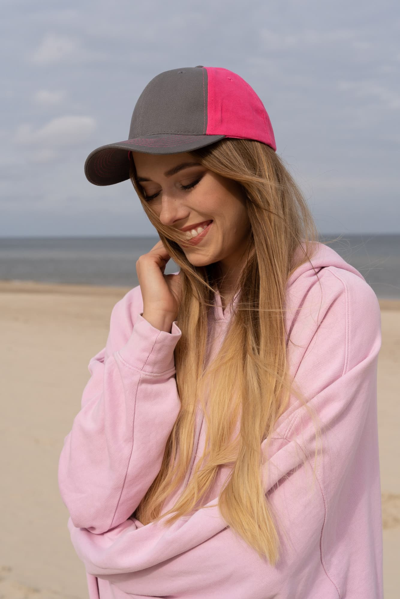 Brushed Heavy Cotton Contrast Cap
