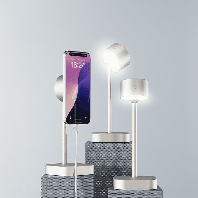 Mojiu Smart Lamp 'recycled aluminum