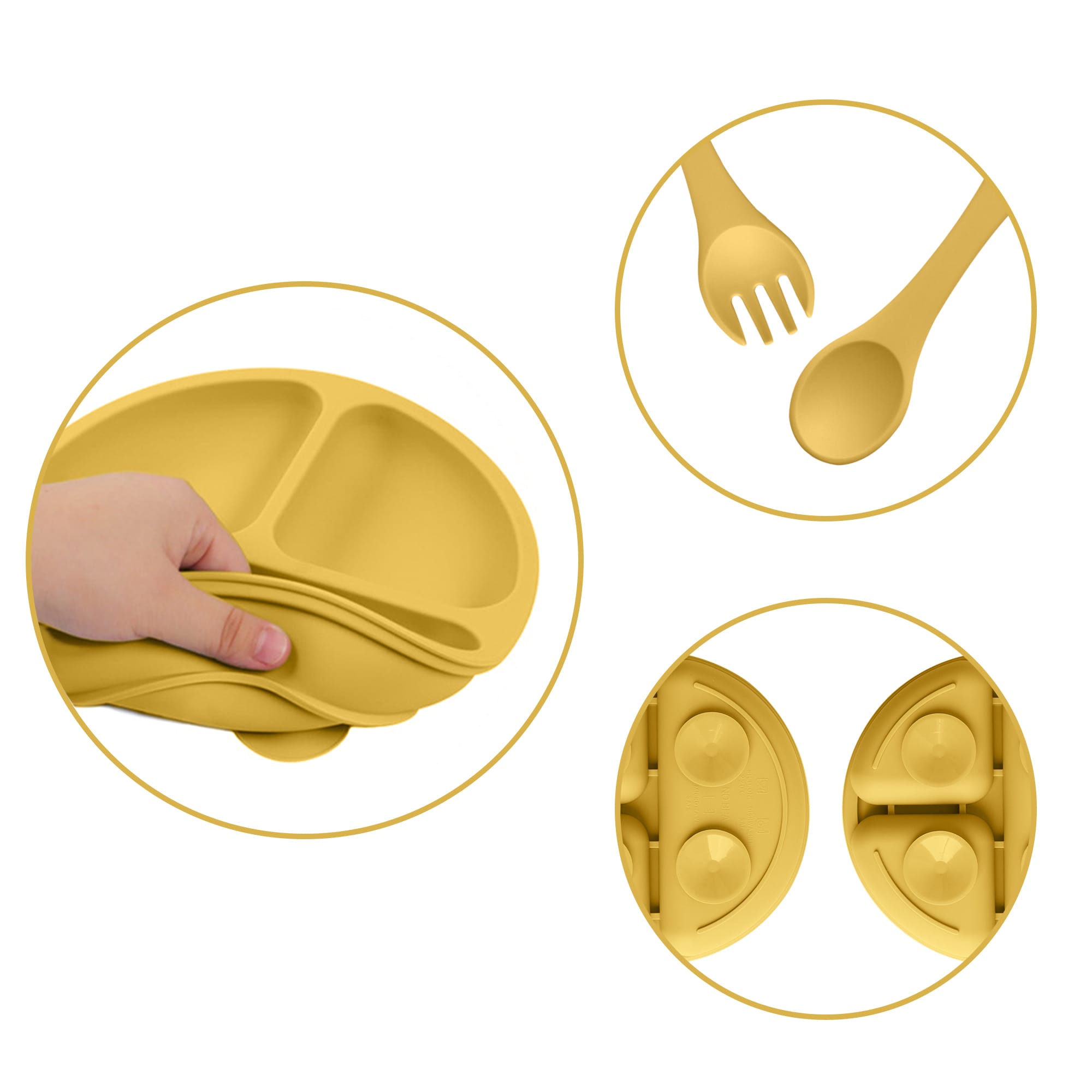 Silicone Kids Suction Plate