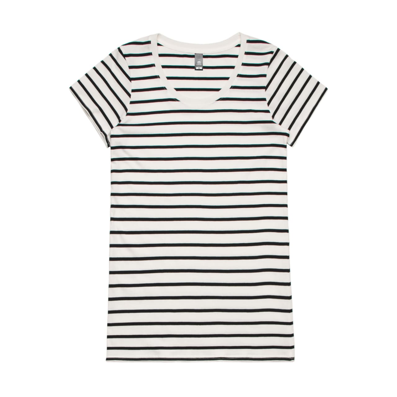 Wo's Loop Stripe Tee