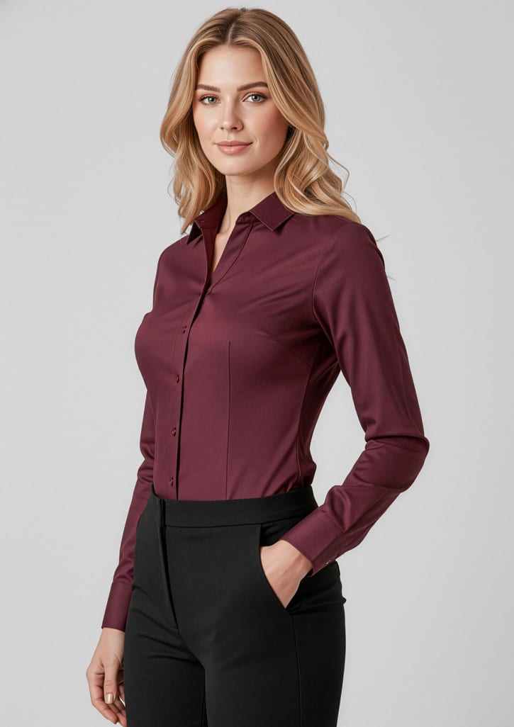 Womens Hudson Long Sleeve Shirt