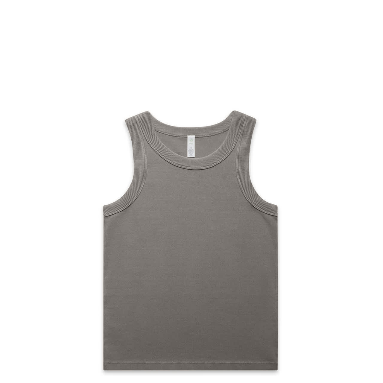 Wo's Faded Organic Rib Tank