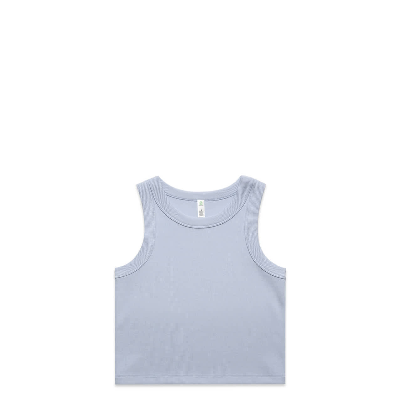 Wo's Organic Rib Crop Tank