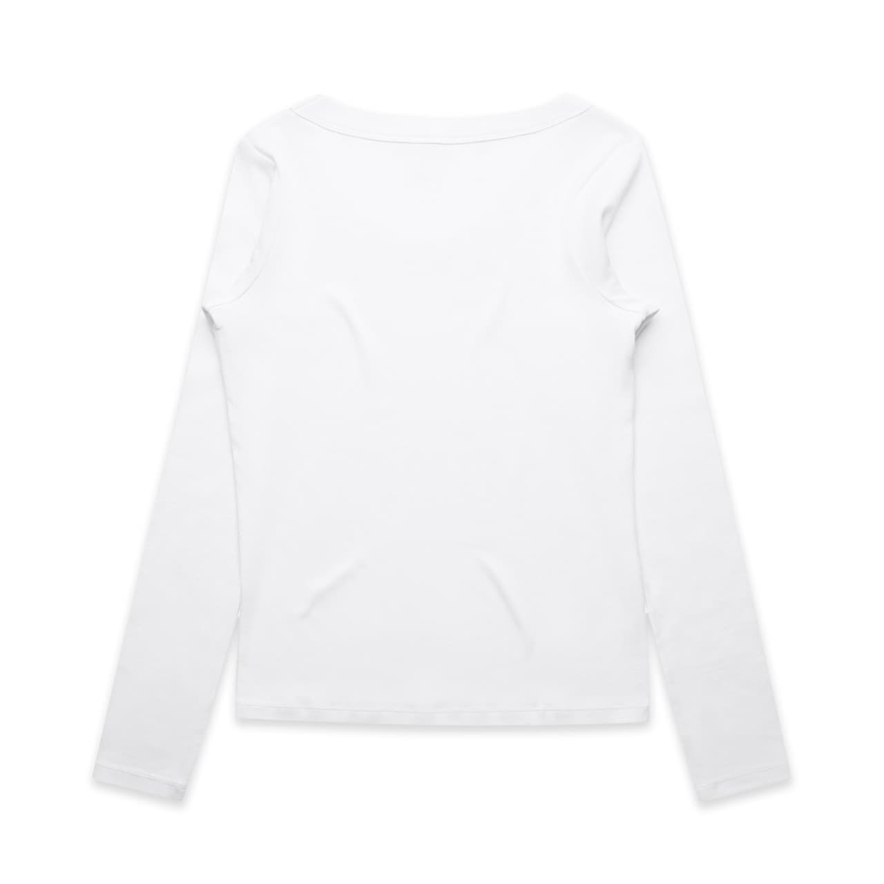 Wo's Organic Baby Rib L/S Tee