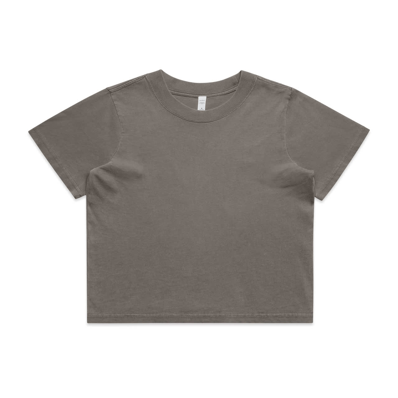 Wo's Heavy Faded Crop Tee