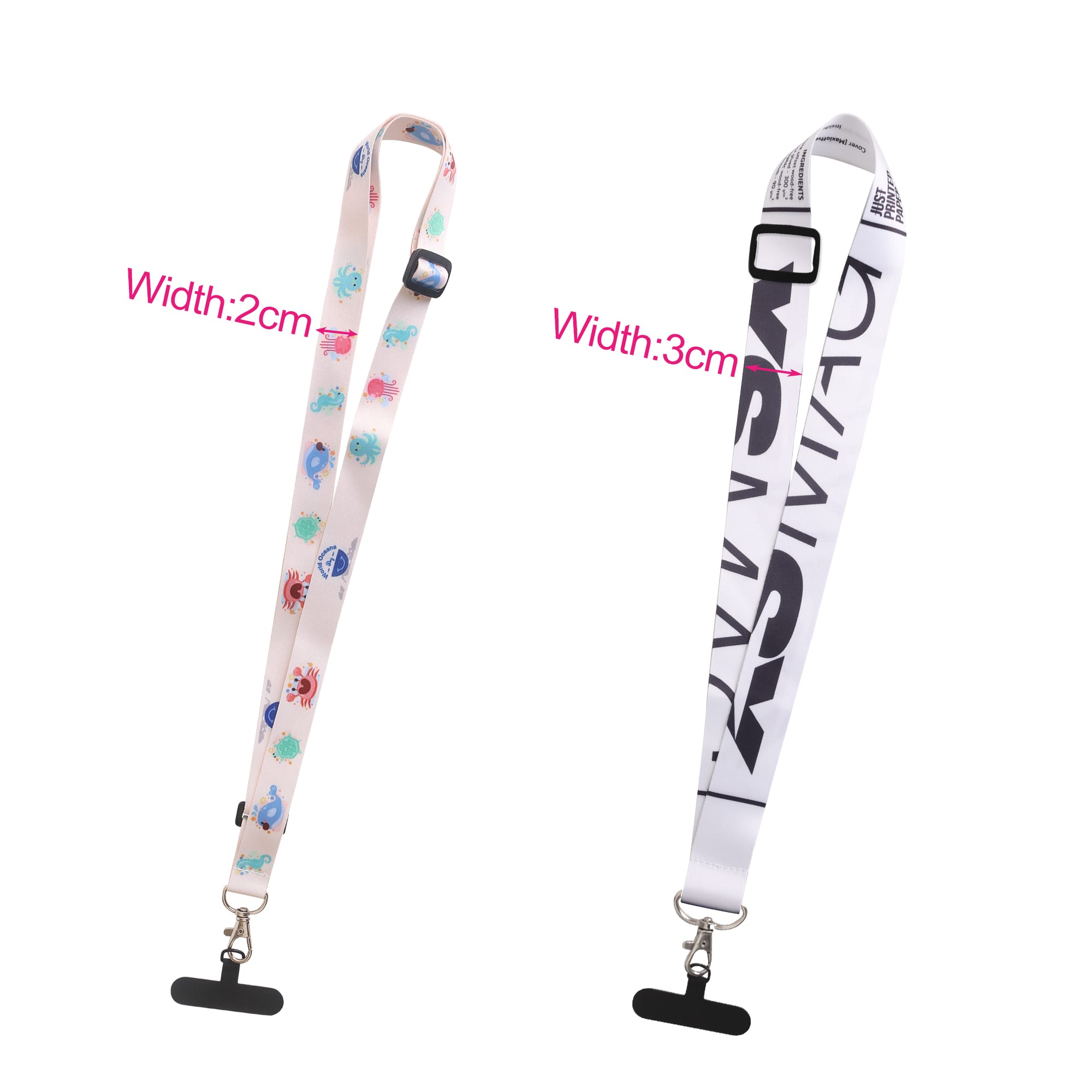 Adjustable RPET Phone Lanyard
