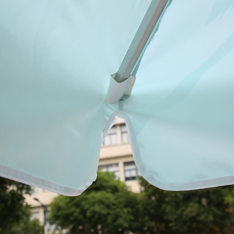 2x2m Square Sublimation Patio Umbrellas With Valances