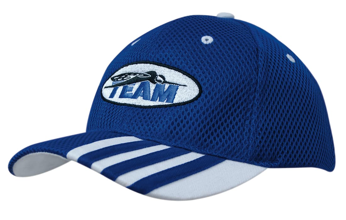 Sandwich Mesh with Striping on Peak