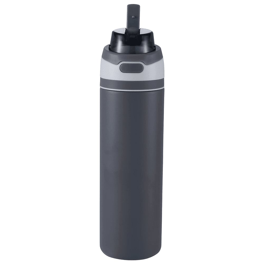Elvin 900ml Recycled Stainless Flip Straw Bottle
