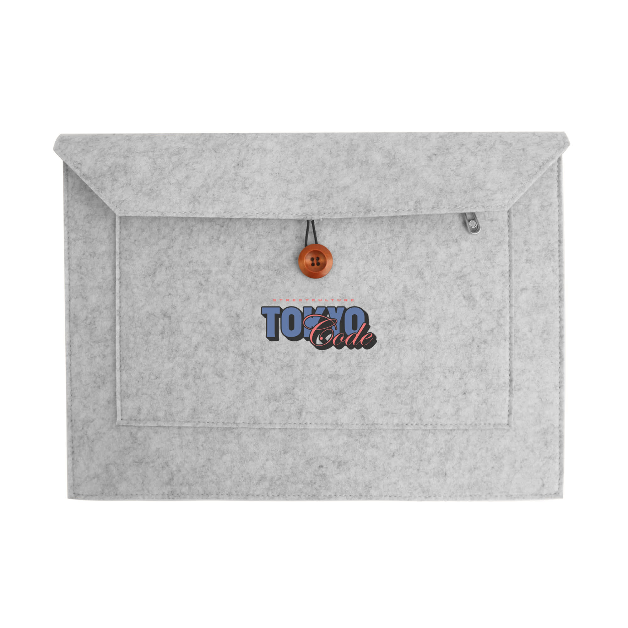 RPET Custom Felt Laptop Bag