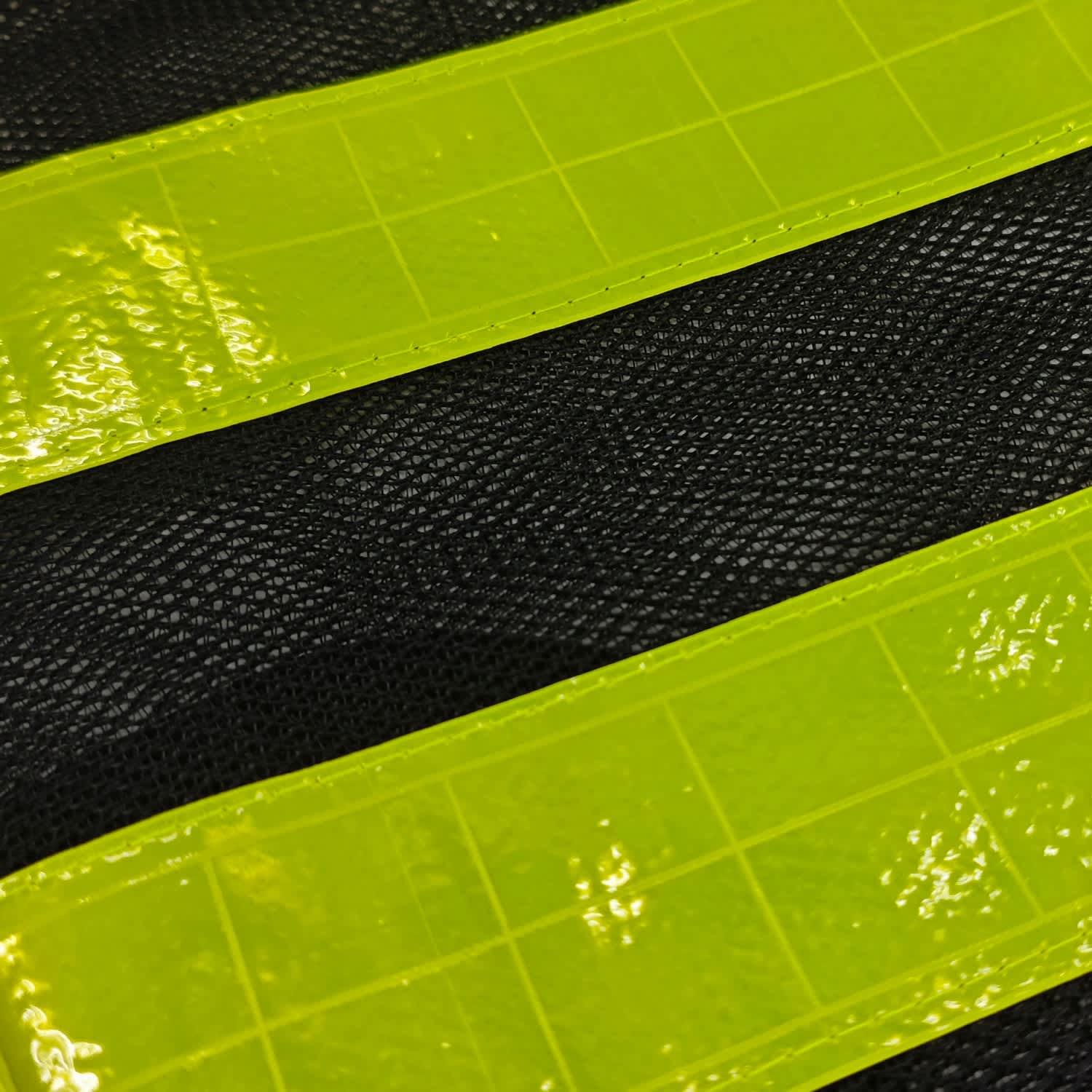 Hong Kong-Style Gourd Shape Hi-Vis Reflective Adjustable Safety Vest