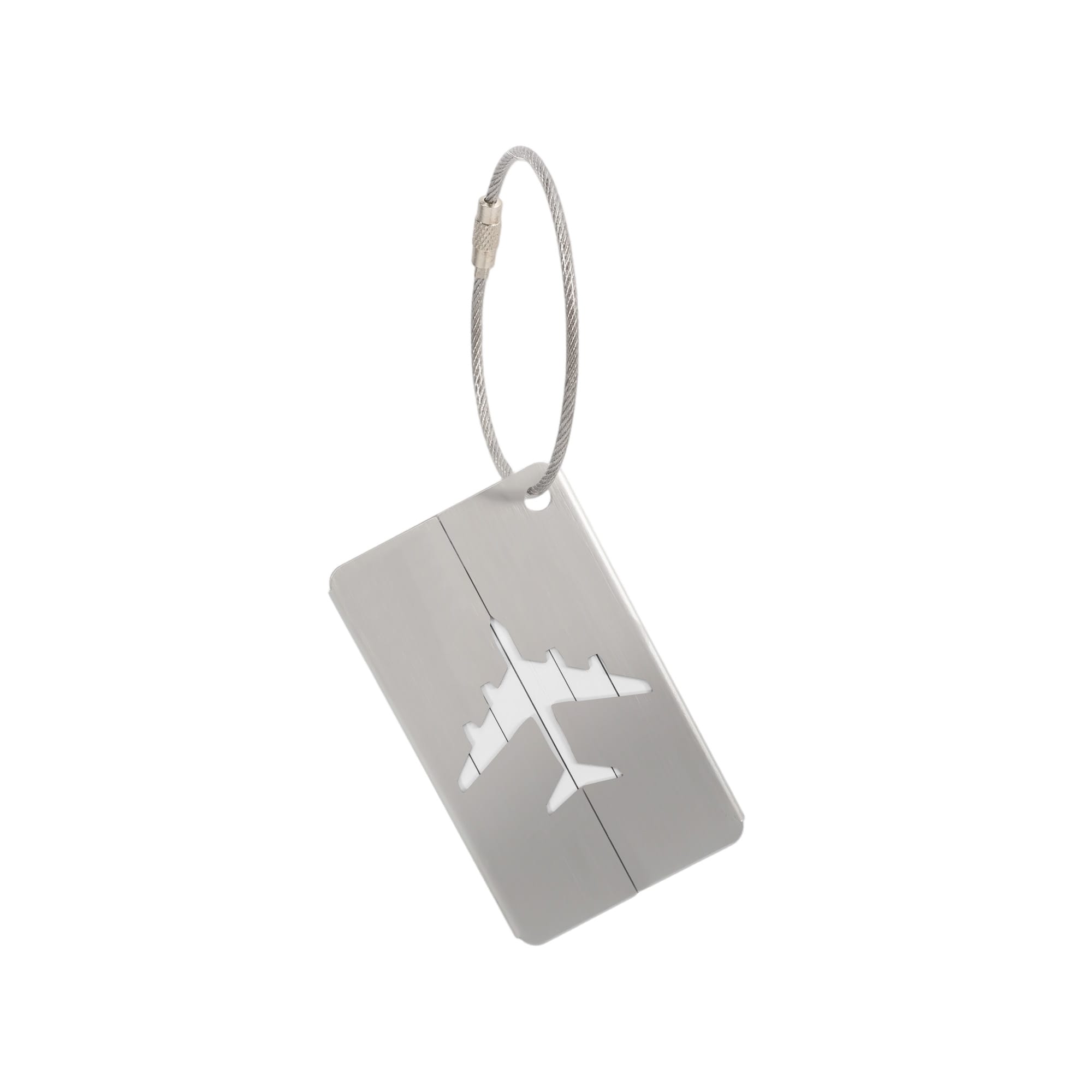 Plane Square Wire Cable Luggage Tag