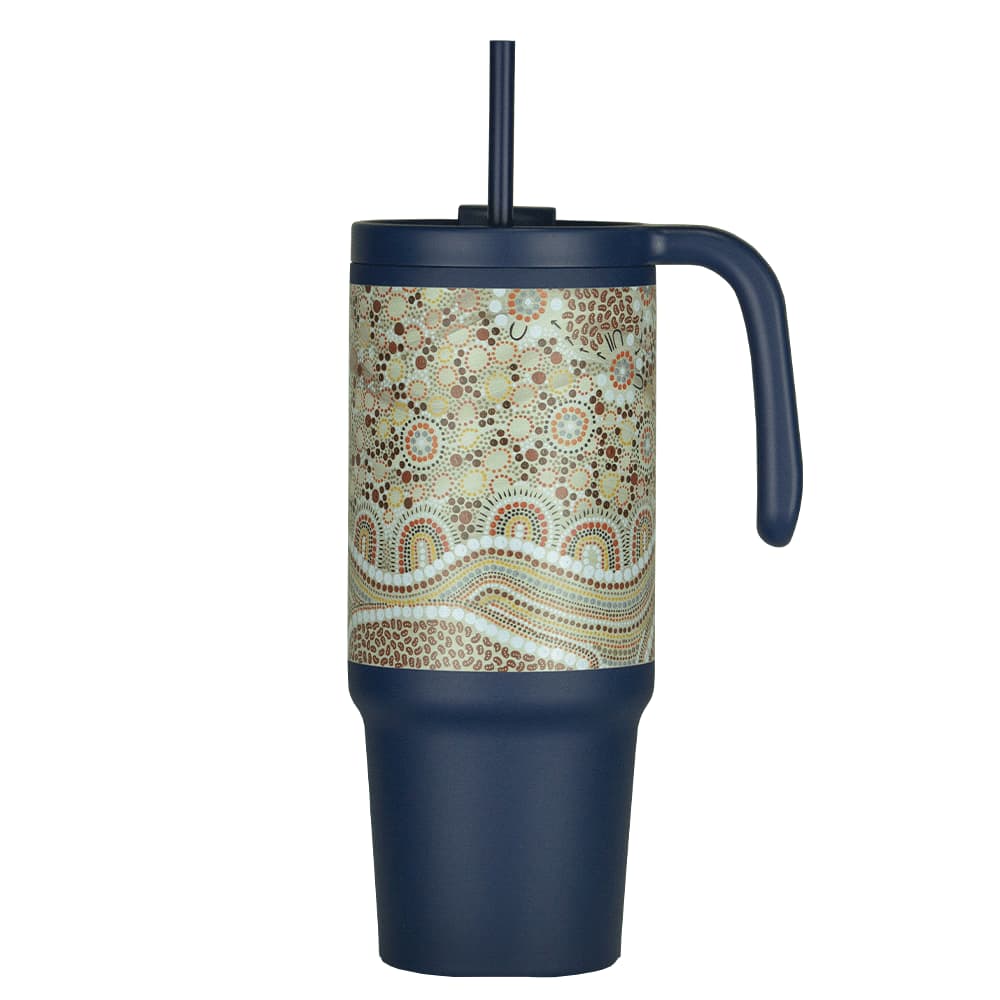 The Tilly Tumbler - Recycled w/ Handle 900ml