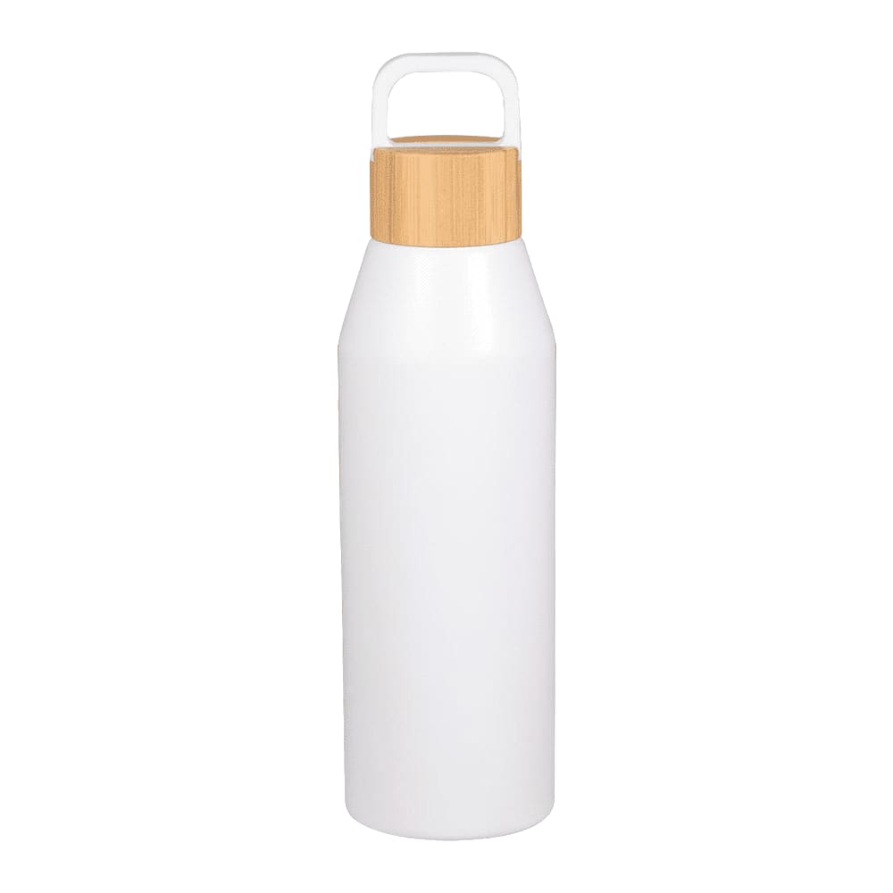 Aspen Recycled Bottle with Bamboo Lid - 1L