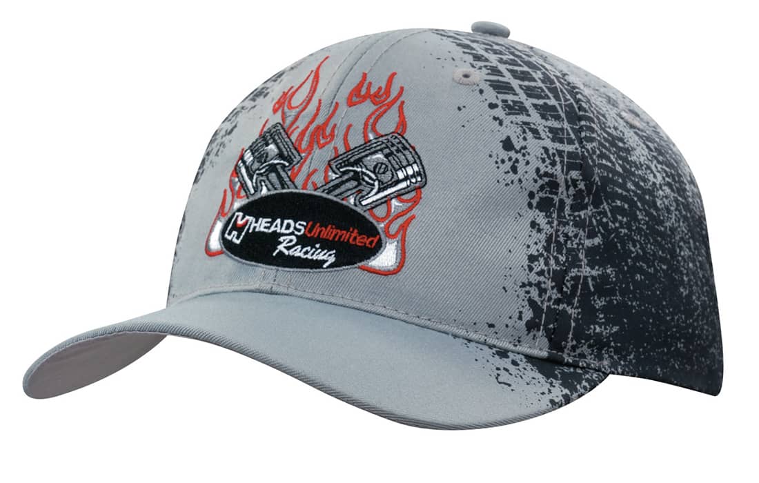Breathable Poly Twill with Tire print