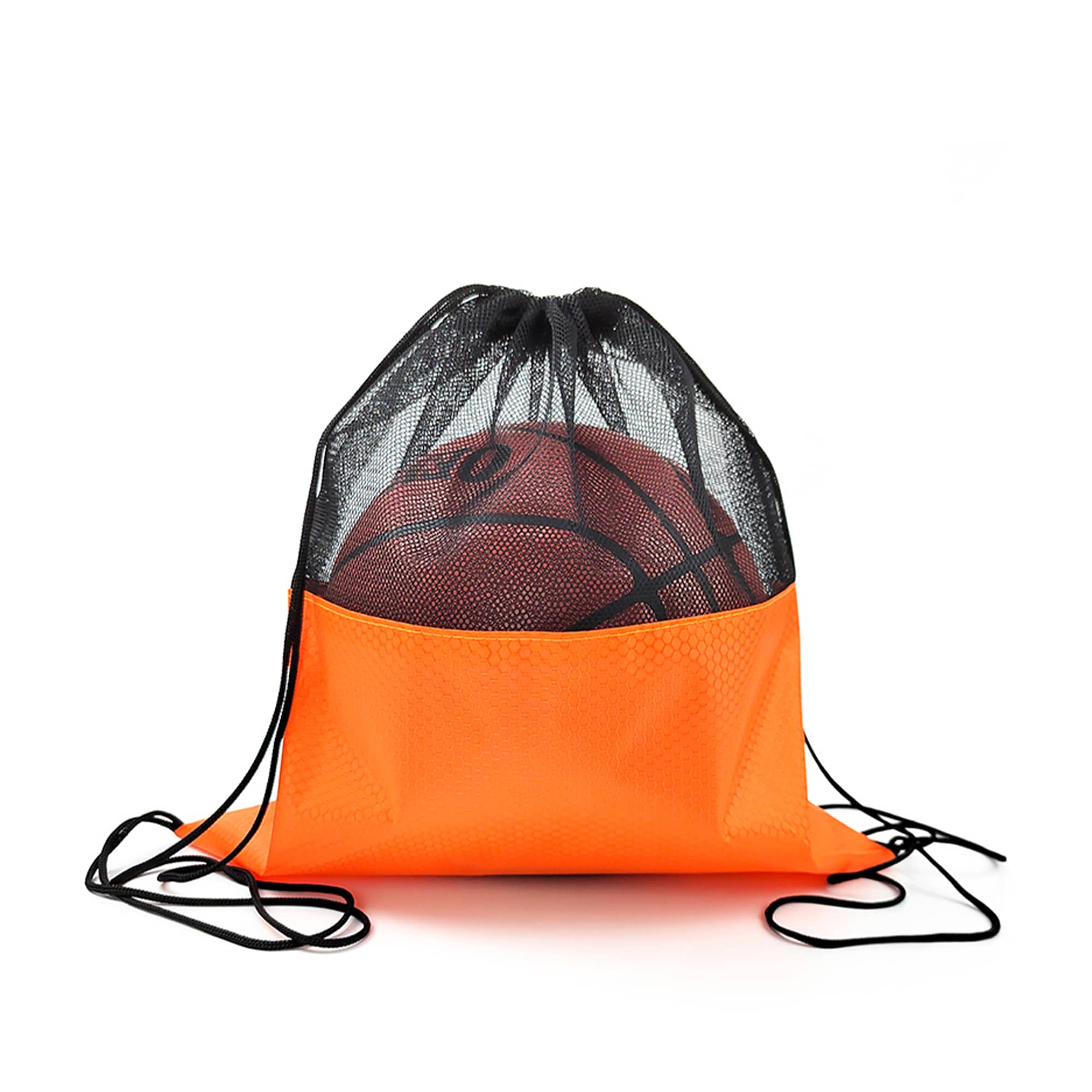 Drawstring Mesh Backpack