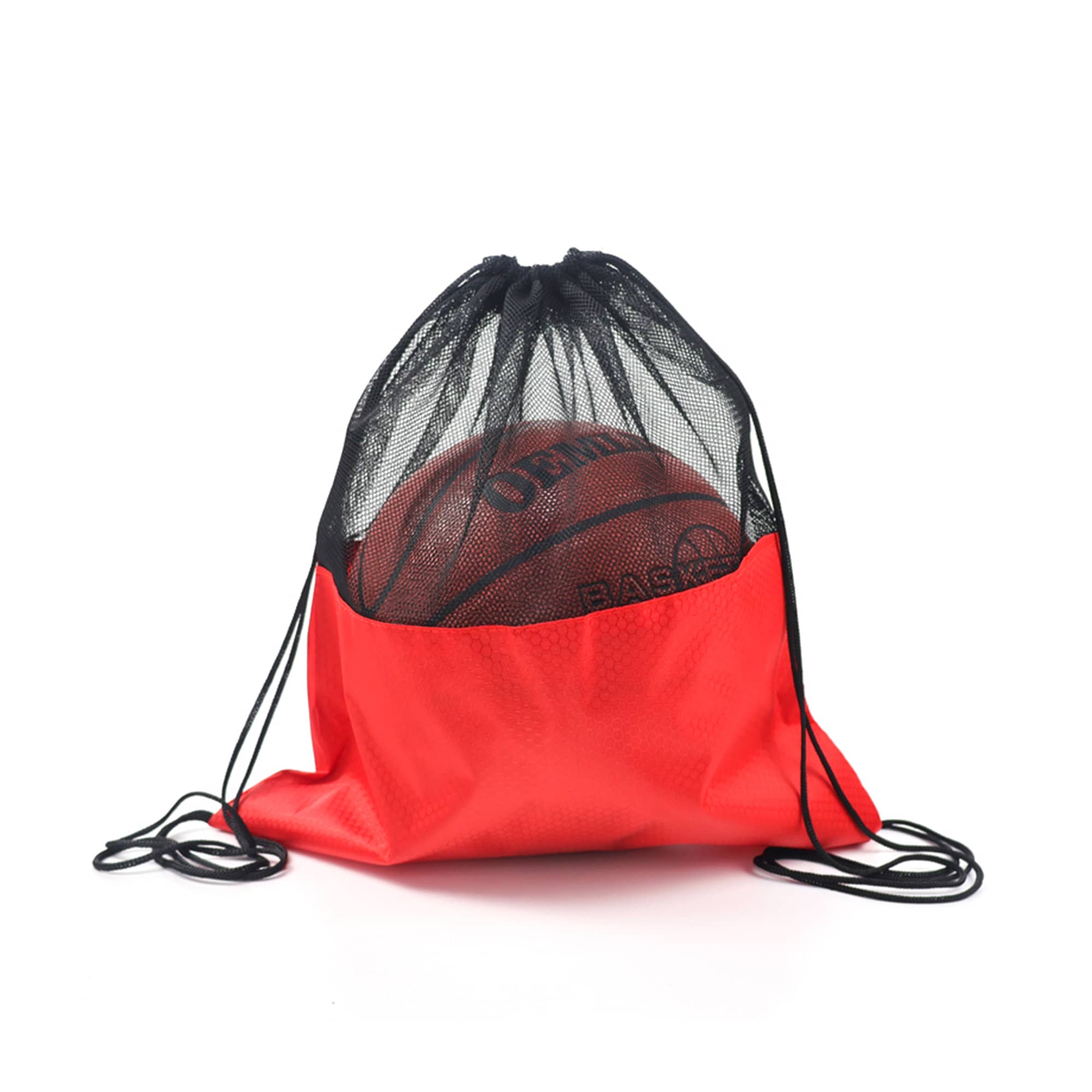 Drawstring Mesh Backpack