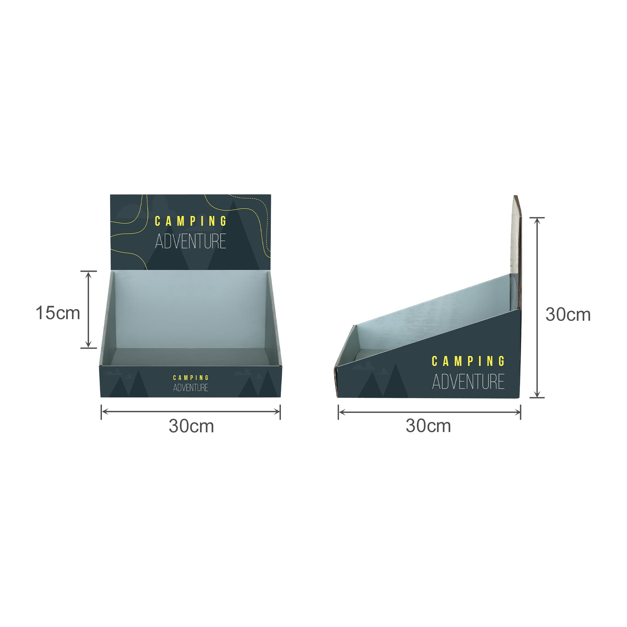 Corrugated Cardboard Counter Display