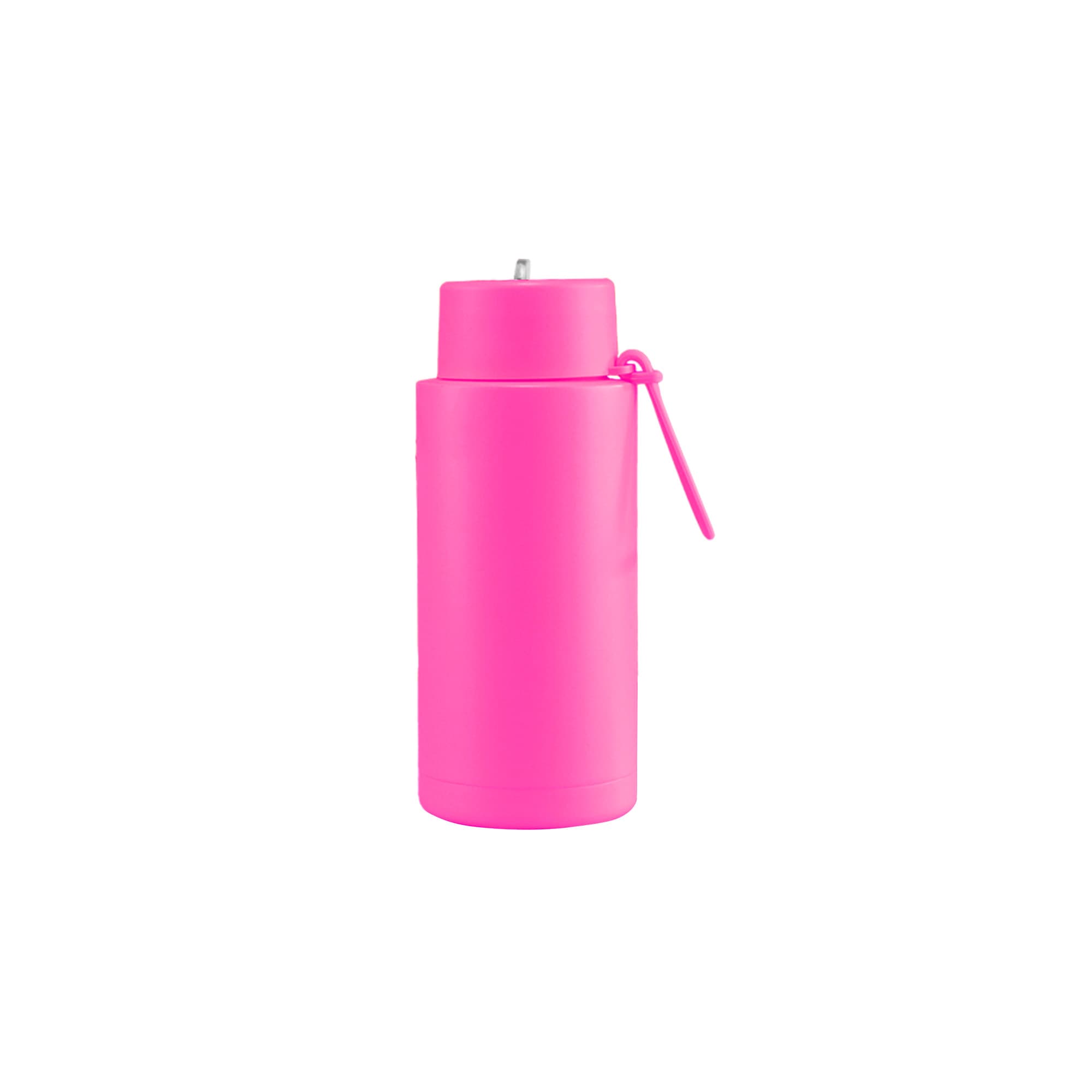 1L Stainless Steel Bottle with Straw Lid