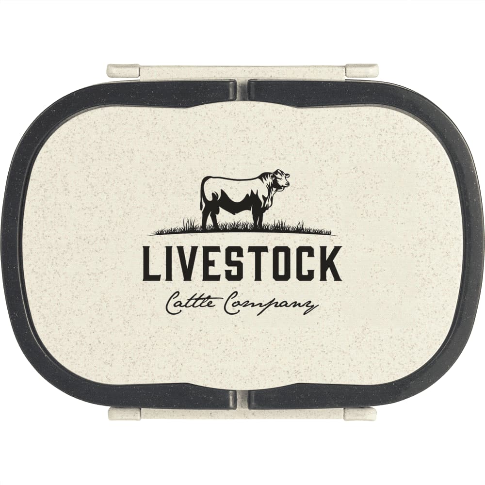 Plastic & Wheat Straw Lunch Box
