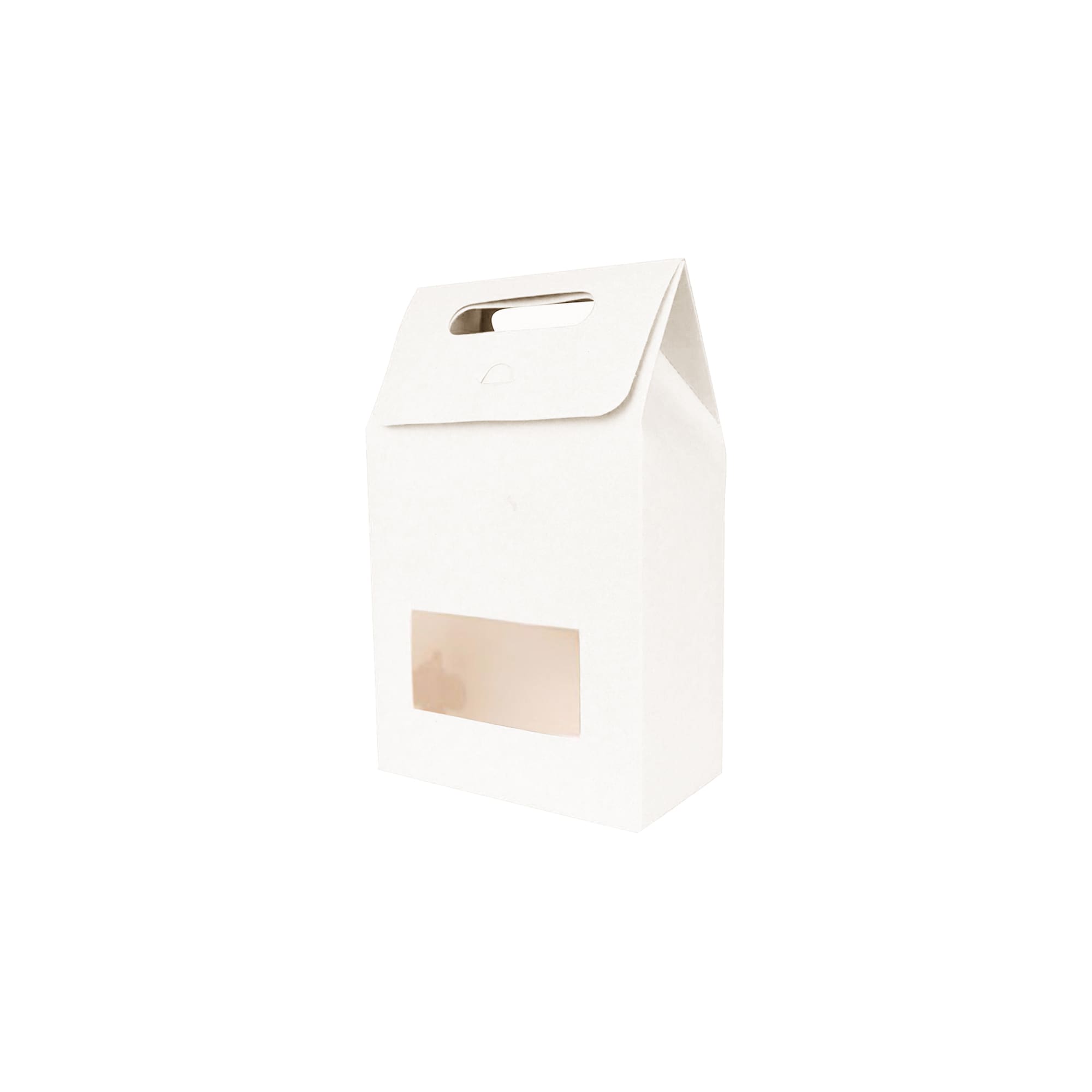 Die cut Handle Bag with Window(135x200x75mm )