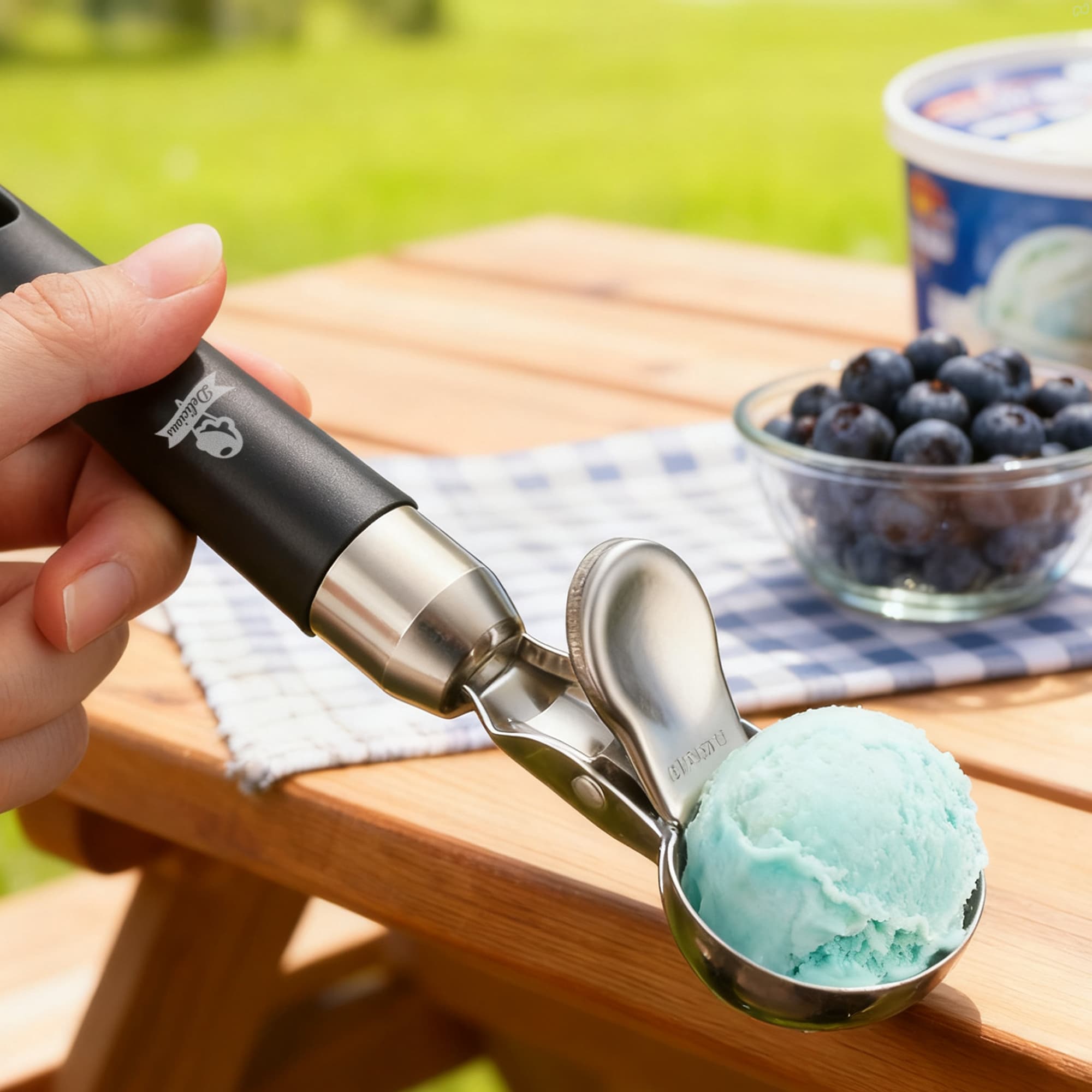 Ice Cream Scoop With Easy Trigger