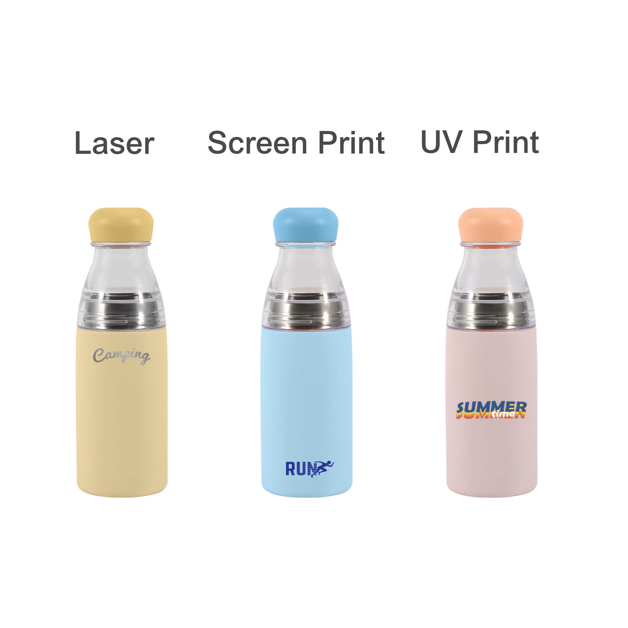 500ML 2 in 1 Stainless Steel Vacuum Bottle