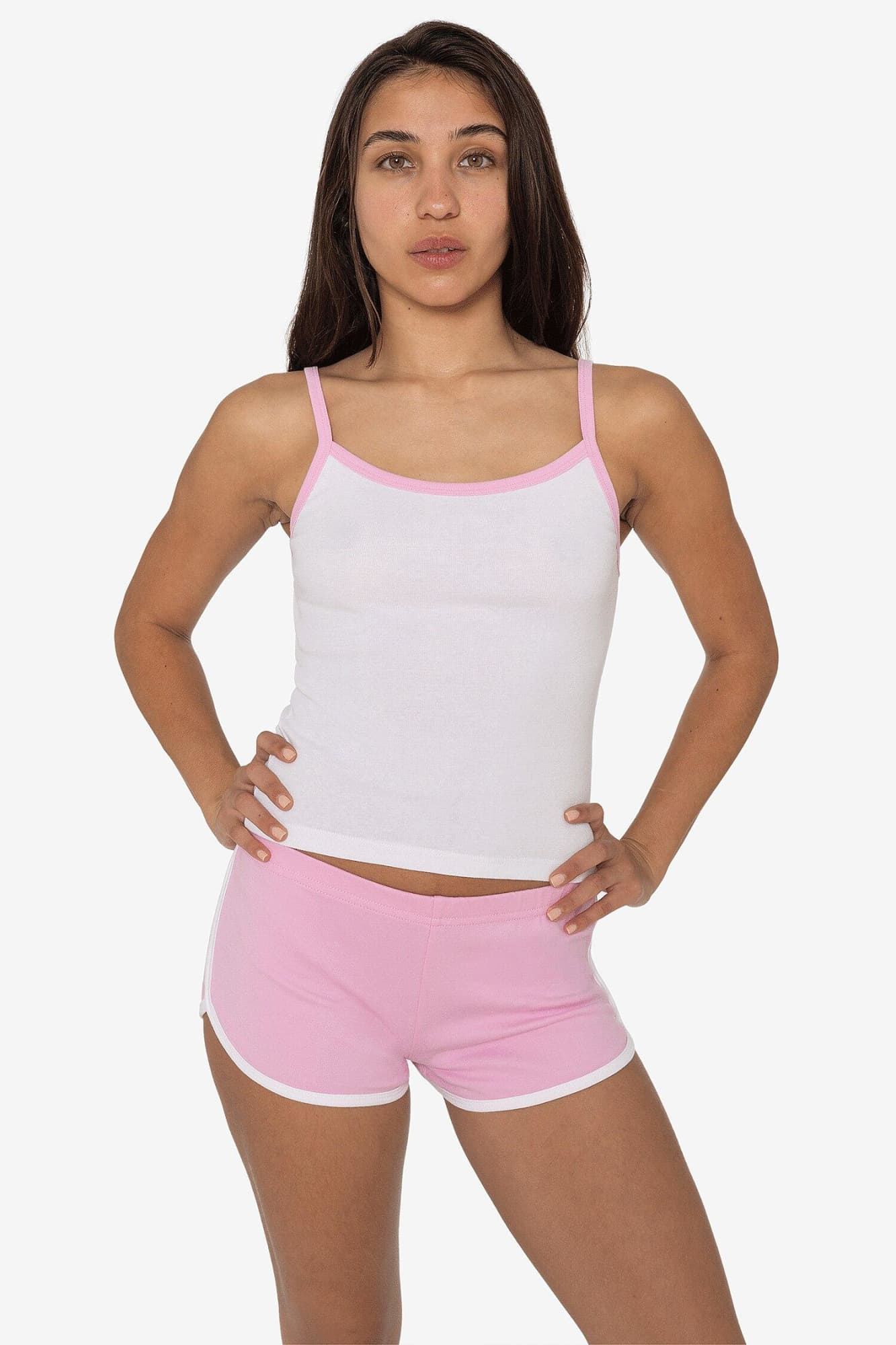 Baby Rib Spaghetti Tank Top