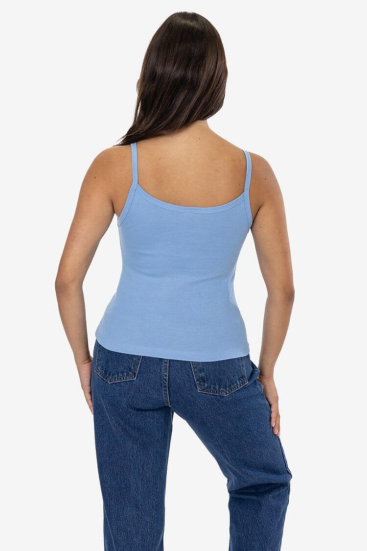 Baby Rib Spaghetti Tank Top